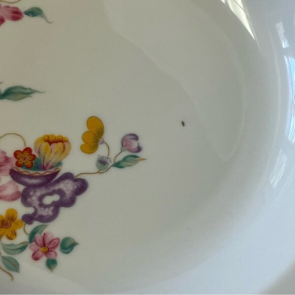 Bareuther Waldsassen Bavaria Germany Floral Serving Salad Bowls 172 Set of 2 - Picture 10 of 11